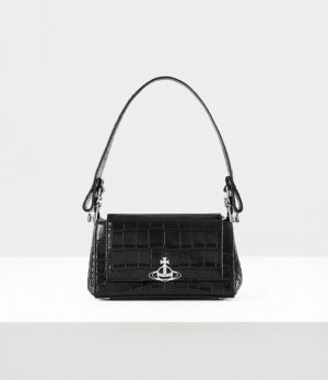 BLACK Vivienne Westwood Hazel Small Handbag | VW-SN321745